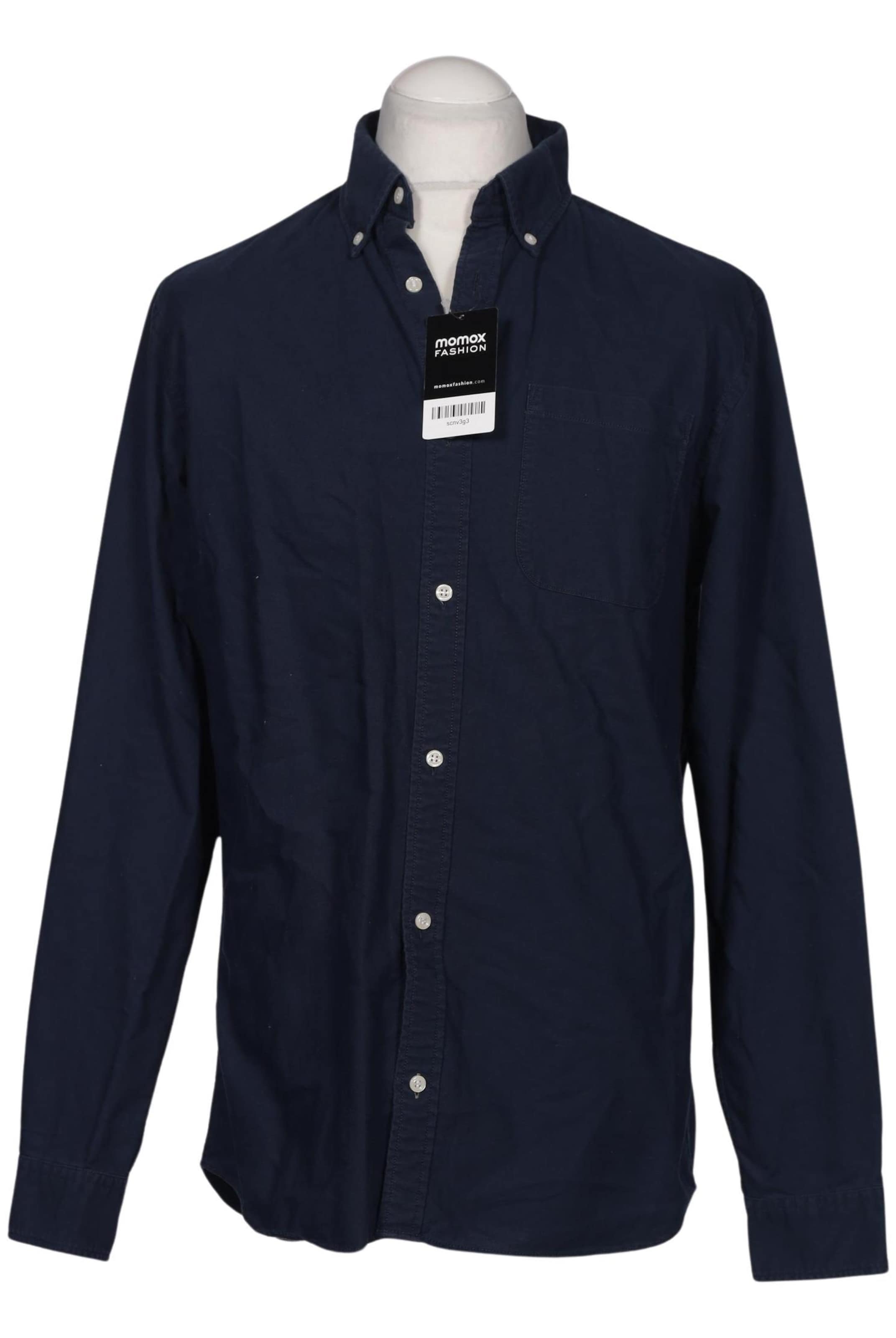 JACK & JONES Hemd L in Blau: Vorderseite
