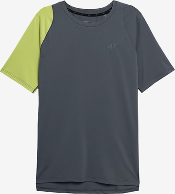 4F Functioneel shirt in Grijs: voorkant