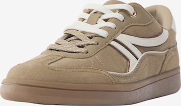 Pull&Bear Matalavartiset tennarit värissä keltainen: etupuoli