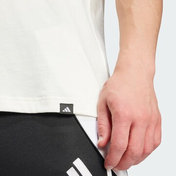ADIDAS PERFORMANCE Functioneel shirt 'Football' in Wit