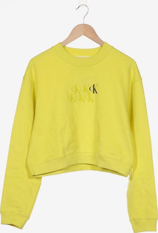 Calvin Klein Jeans Sweater L in Gelb: predná strana