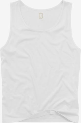T-Shirt Brandit en blanc : devant