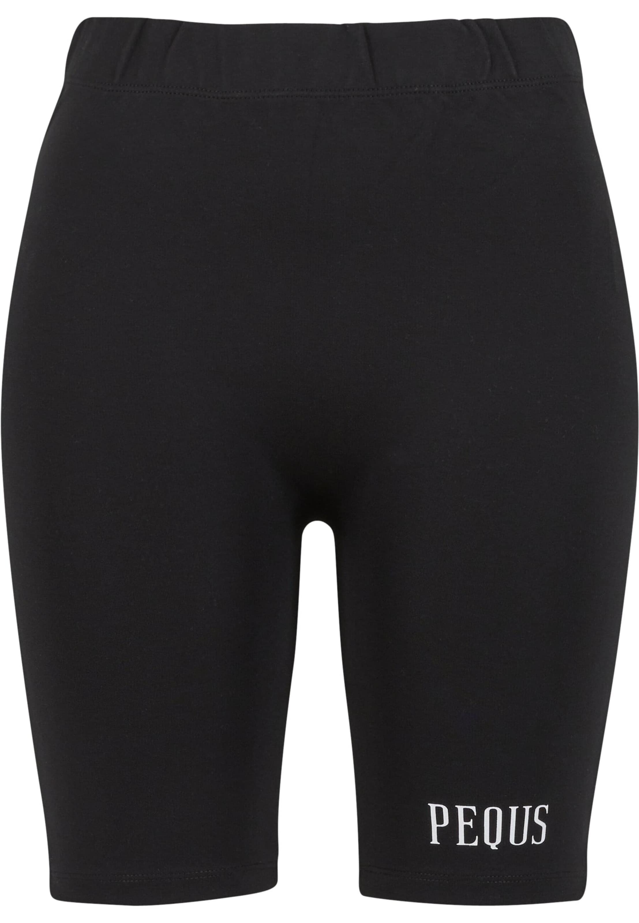 Pequs Skinny Leggings in Black: front
