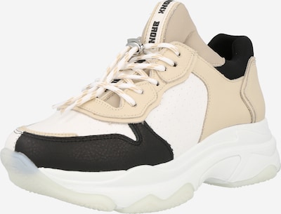 BRONX Sneakers laag in de kleur Sand / Zwart / Wit, Productweergave