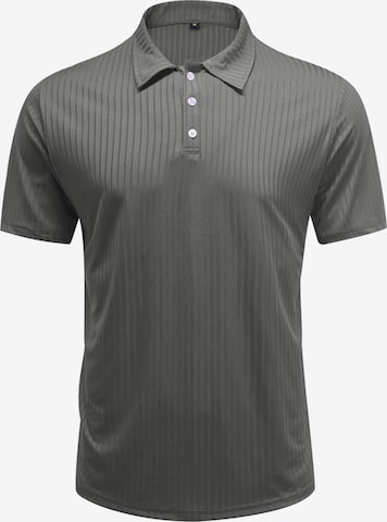ALLTHEMEN Shirt 'Rhythmus' in Grey: front