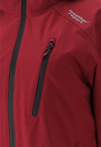 Weather Report Outdoor Jacket 'Camelia W-Pro' in Red