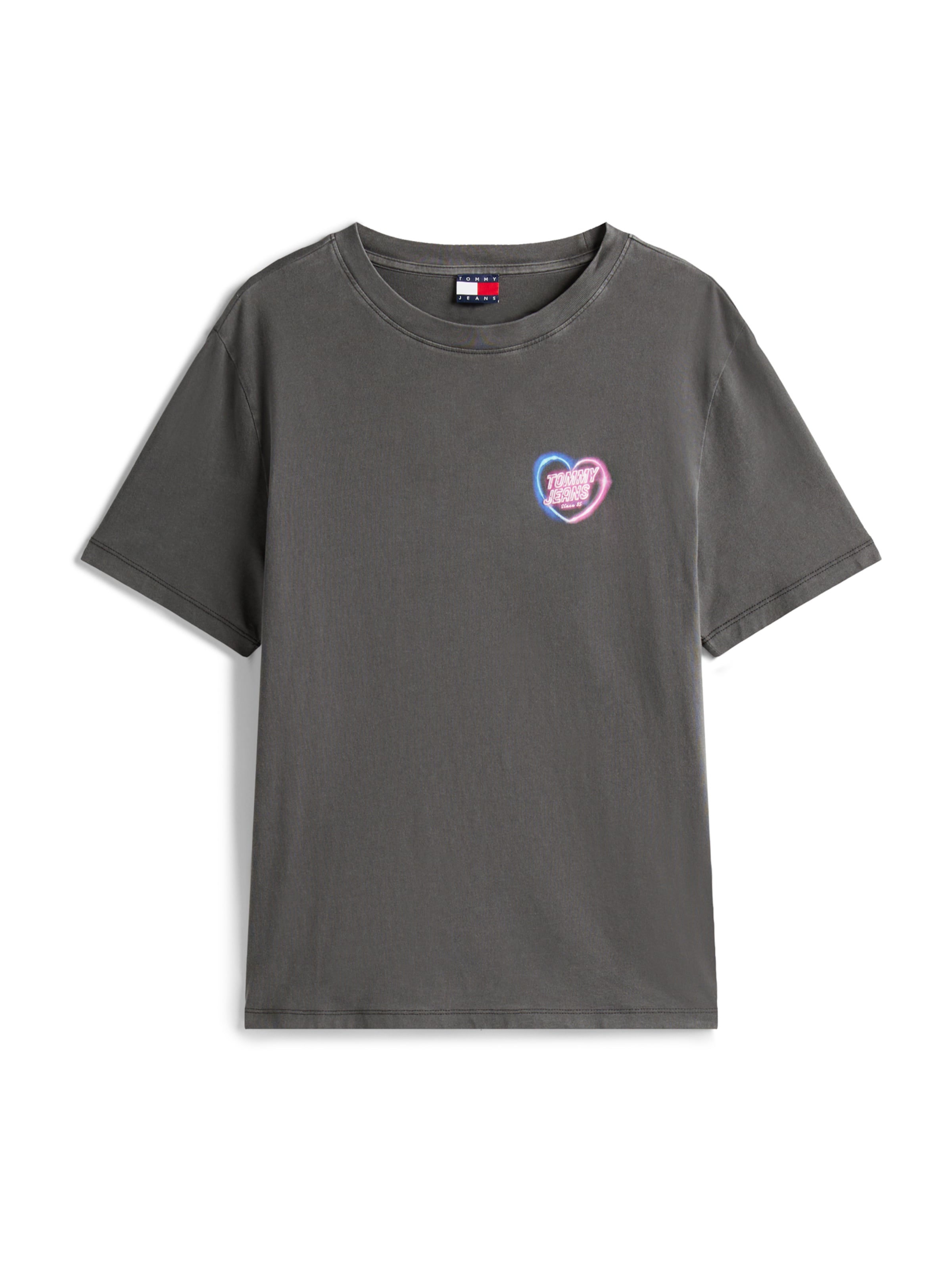 T-shirt Tommy Jeans en noir : devant