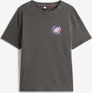 T-shirt Tommy Jeans en noir : devant