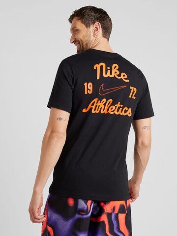 Nike Sportswear T-Shirt 'CLUB' in Schwarz: predná strana