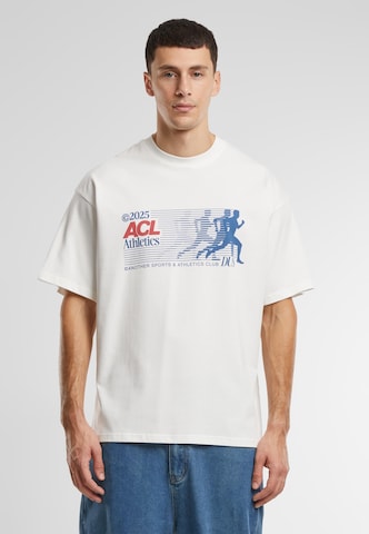 Tricou 'Athletics' de la Another Cotton Lab pe alb