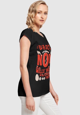 T-shirt 'Willy Wonka - Verruca Salt I Want It Now' ABSOLUTE CULT en noir