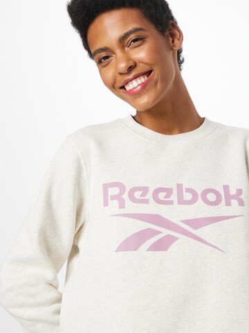 Reebok Sportsweatshirt in Beige