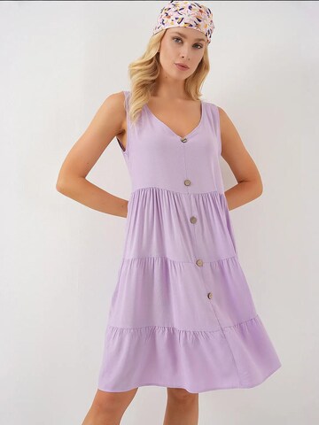 Robe Bigdart en violet : devant
