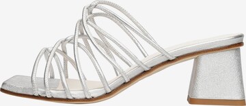 Henry Stevens Strap Sandals 'Harper SOS50' in Silver