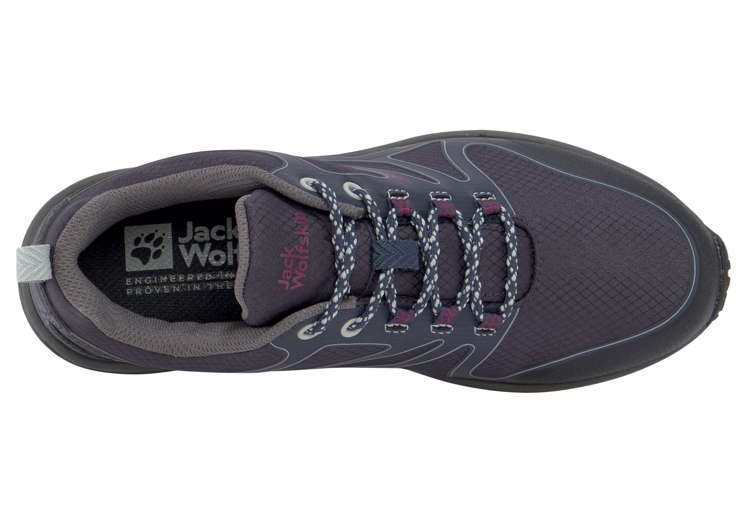 JACK WOLFSKIN Flats in Grey