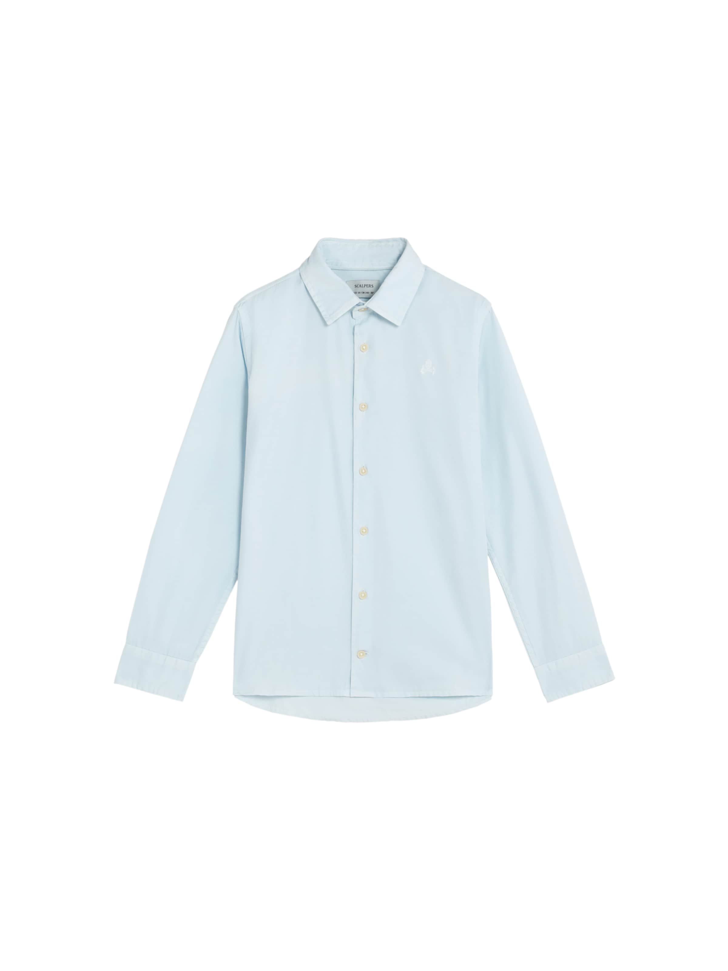 ScalpersRegular Fit Košulja 'Summer Seatle' - plava boja: prednji dio