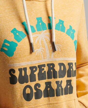Superdry Sportief sweatshirt in Geel