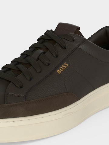 BOSS Sneaker 'Kieran' in Braun