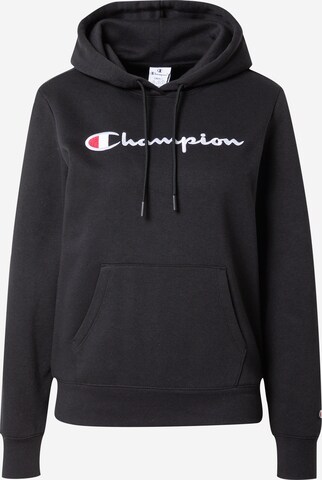 Champion Authentic Athletic Apparel Sweatshirt 'Classic' in Black: front