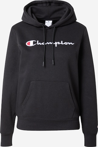 Champion Authentic Athletic Apparel Sweatshirt 'Classic' in Schwarz: predná strana