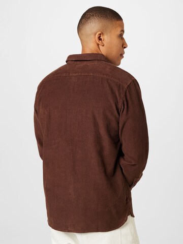 Fit confort Chemise 'Jackson Worker' LEVI'S ® en marron