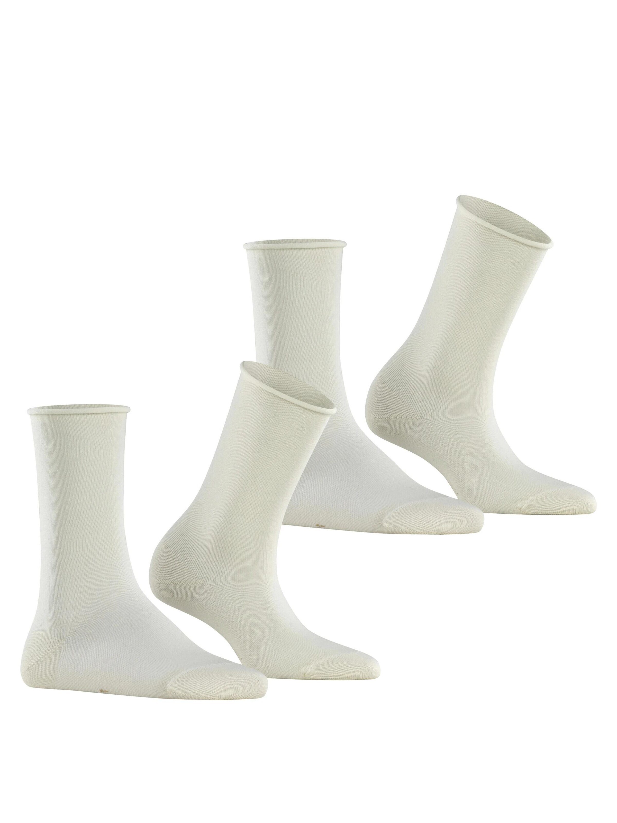 ESPRIT Socken 'Basic Pure 2-Pack'‌‌‌ in Weiß