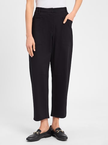 Regular Pantalon à pince ' Ocean ' Cambio en noir : devant
