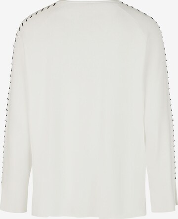 Pull-over 'Paloma' Lovely Sisters en blanc