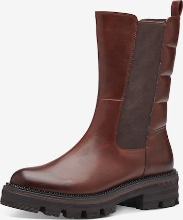 MARCO TOZZI Chelsea boots in Bruin: voorkant