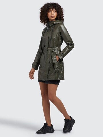 khujo Raincoat 'Alecia2' in Green