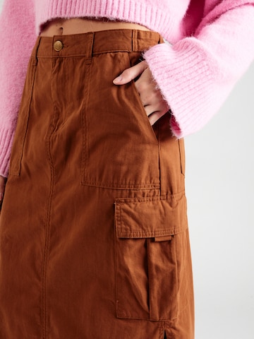 Nobody's Child Skirt in Brown