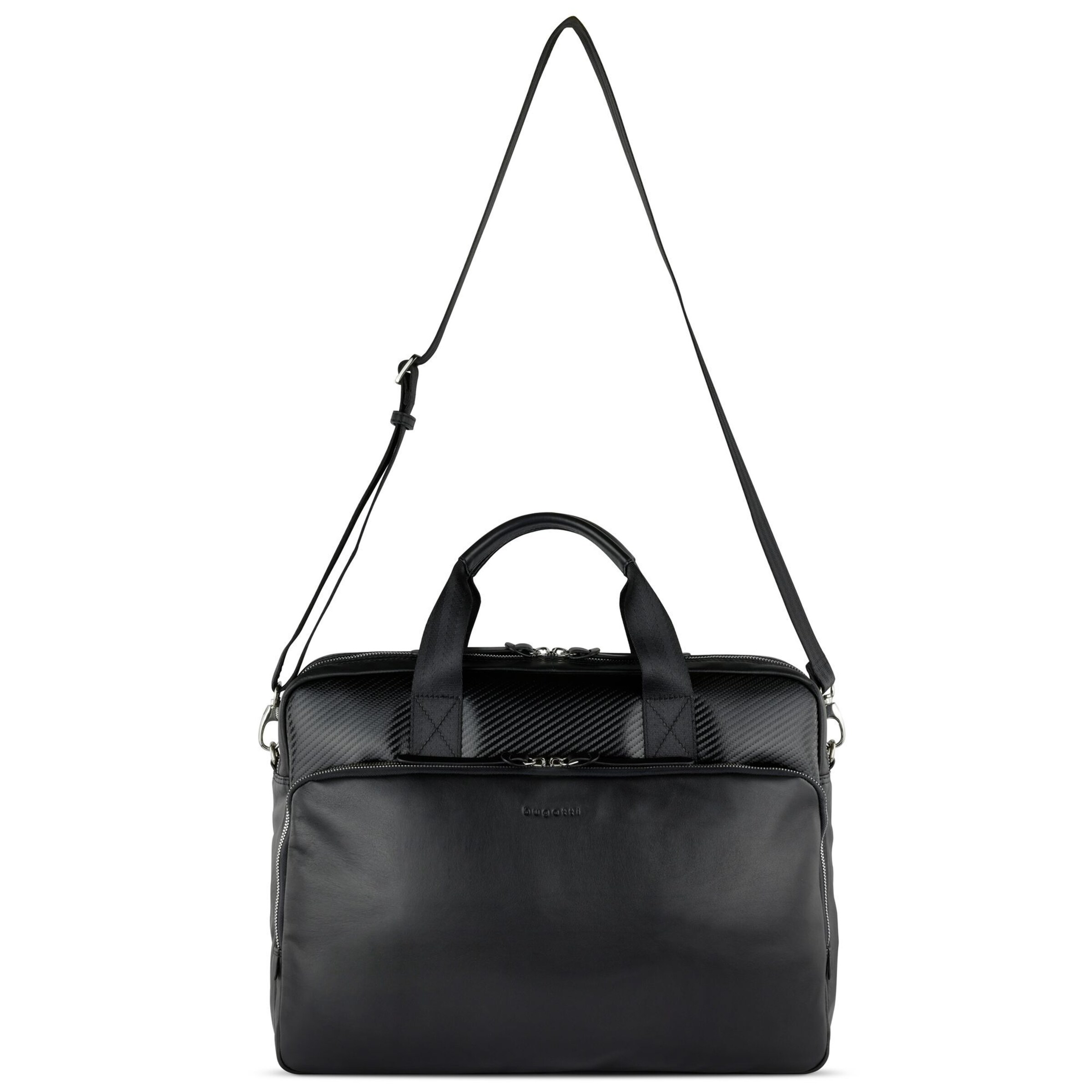 bugatti Document Bag 'Comet' in Black