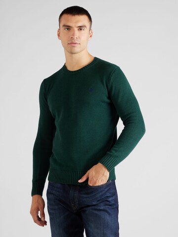 Polo Ralph Lauren Regular fit Pulóver - zöld: elől