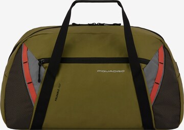 Piquadro Weekender 'Foldable' in Green: front