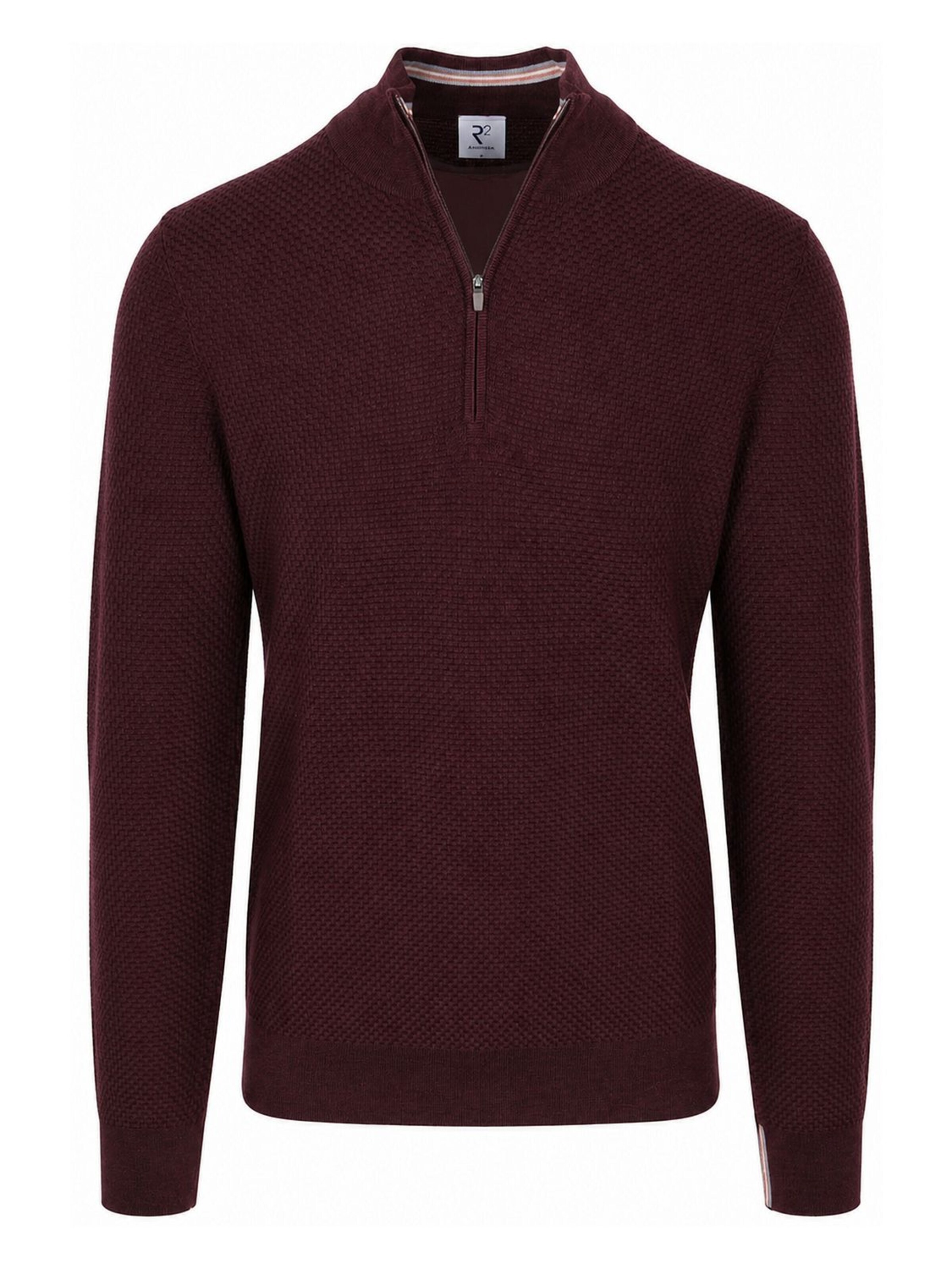 R2 Amsterdam Sweater in Red: front