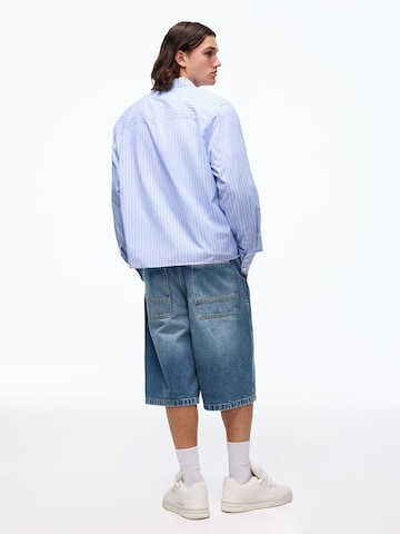 Wide leg Jeans 'BAS' di Bershka in blu