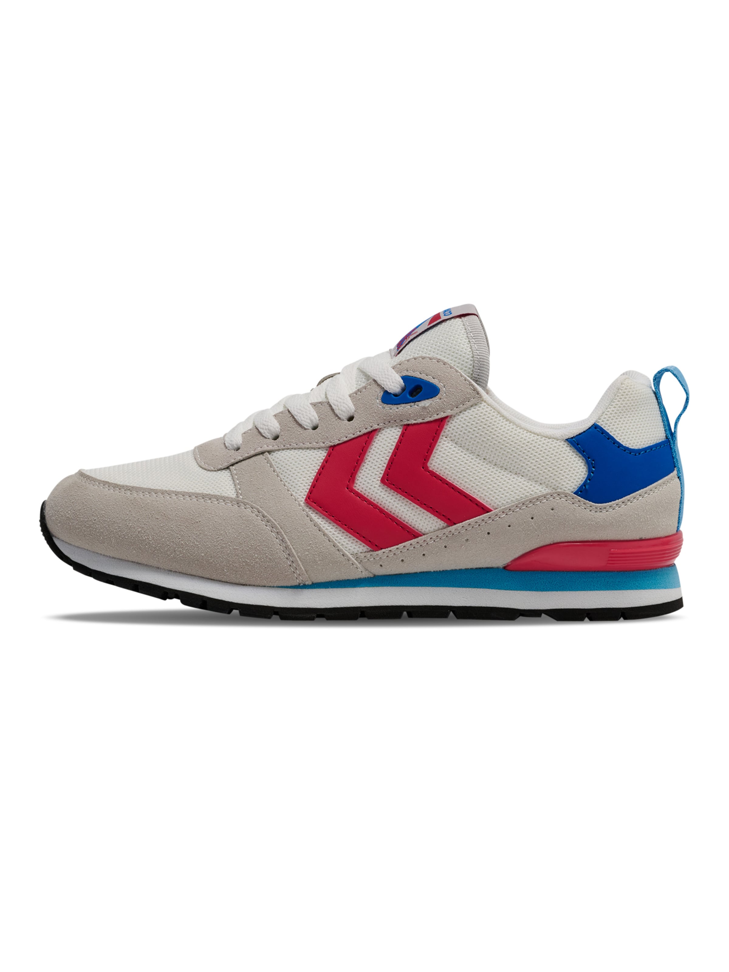 Hummel Sneaker in 36 in blau / grau / blutrot / weiß, Produktansicht
