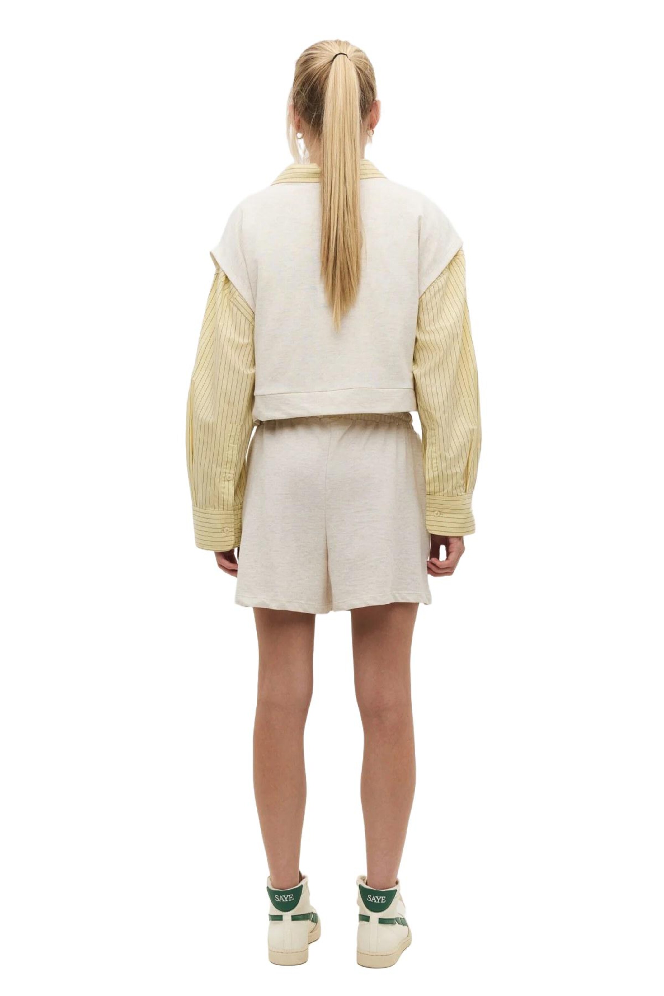 No Matter What Regular Broek in Beige