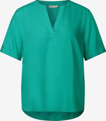 STREET ONE Bluse in Grün: Vorderseite