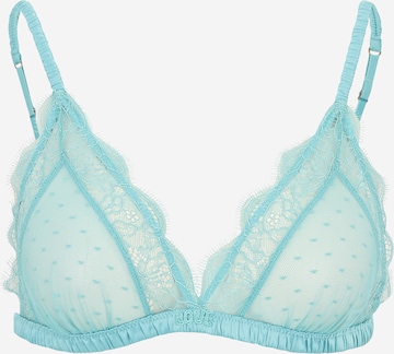 LOVE StoriesTrokutasti Grudnjak 'Love' - plava boja: prednji dio