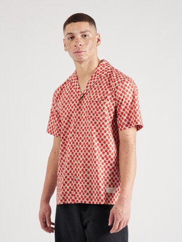 Coupe regular Chemise SCOTCH & SODA en rouge : devant