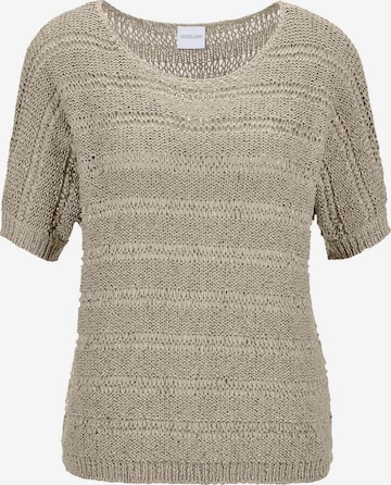 Pull-over MADELEINE en beige : devant