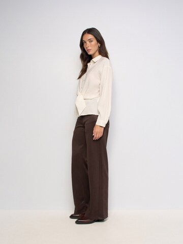 Chemisier Salsa Jeans en blanc