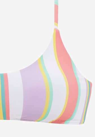 LASCANA Bustier Bikini in Mischfarben