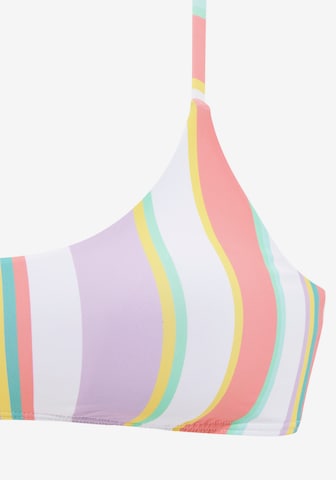 LASCANA Bustier Bikini värissä monivärinen