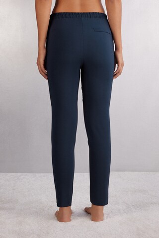 INTIMISSIMI Slimfit Hose in Blau