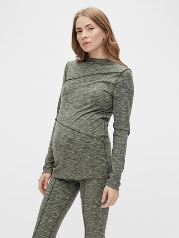 MAMALICIOUS Shirt 'Reeve' in Grün: predná strana