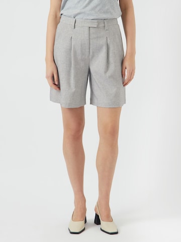 Regular Pantalon 'YASRiu' YAS en gris : devant