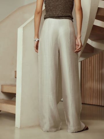Next - Pierna ancha Pantalón 'N. Premium' en gris
