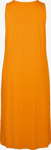 Zizzi Sukienka 'CARLY' w kolorze pomarańczowy